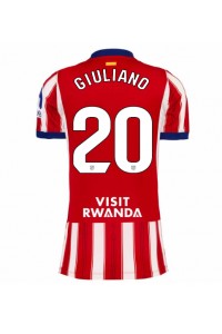 Atletico Madrid Giuliano Simeone #20 Jalkapallovaatteet Naisten Kotipaita 2026-27 Lyhythihainen